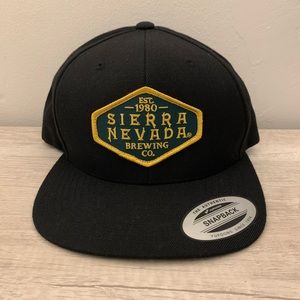 Sierra Nevada Brewing Co. Black Snapback Hat